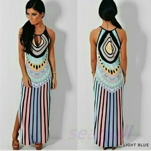 🔥SALE🔥5🌟 Blue Maxi Dress